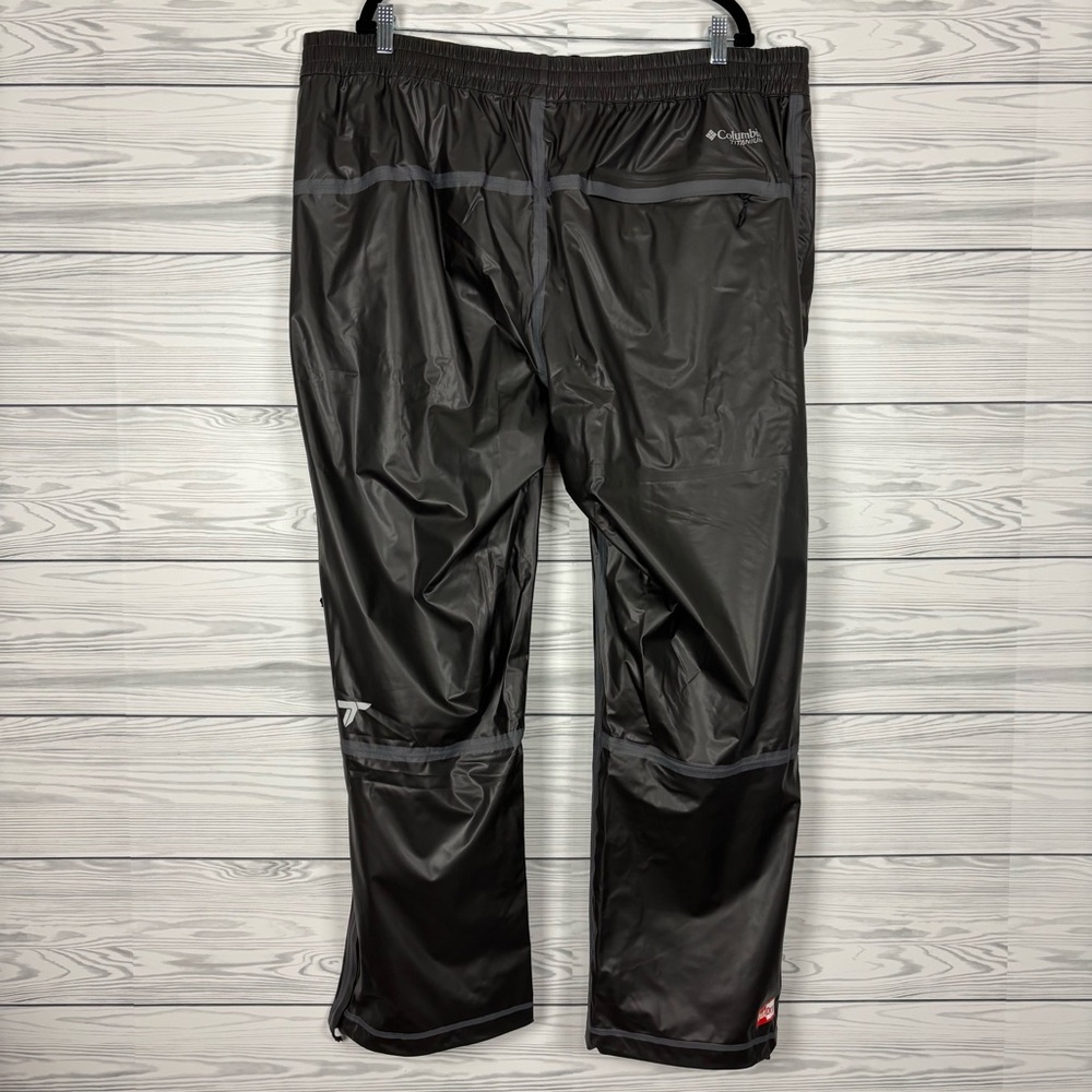 Columbia Titanium Women’s OutDry Extreme Black Wildwood Rain Pants NWT 2X - Picture 11 of 16